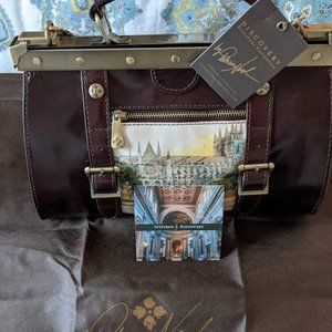 NWT Patricia Nash Discovery Collection Westminster Abbey Purse - Brown Leather!